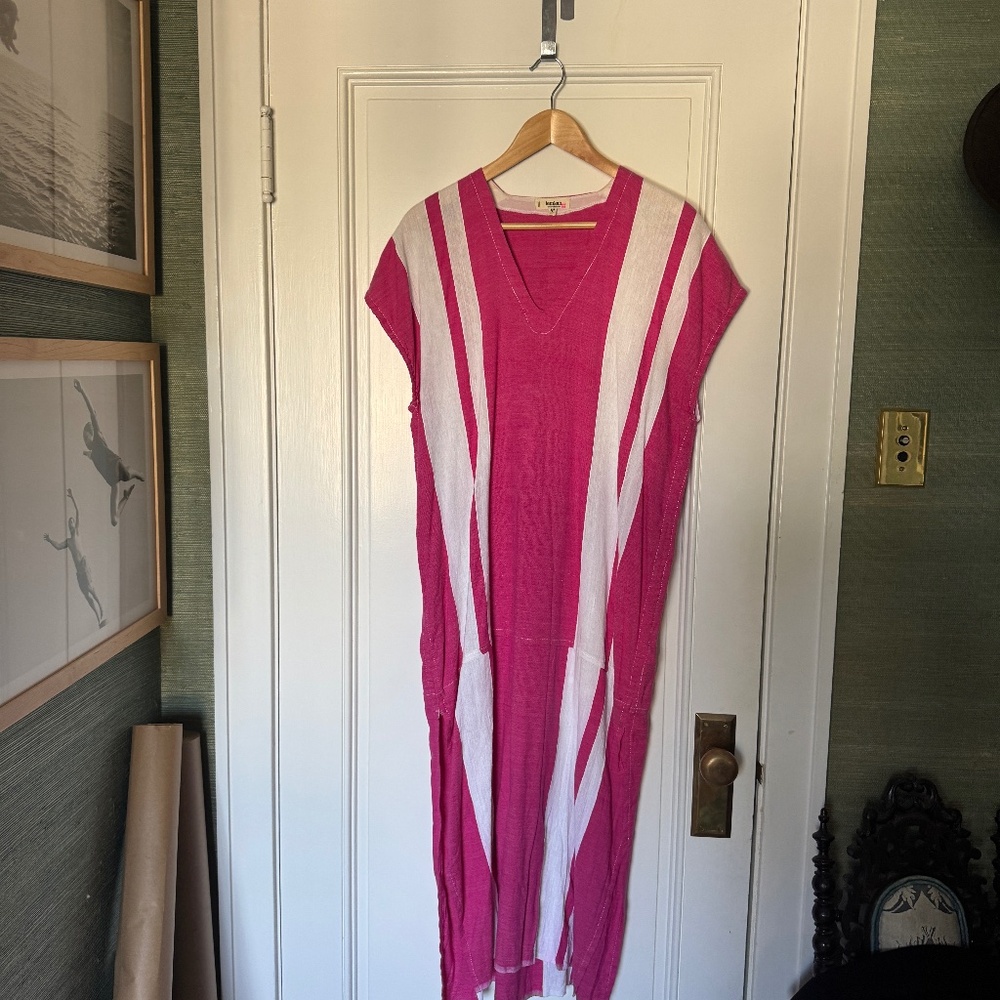 Lemlem Zoya Open Neck Caftan